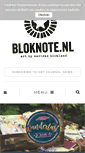 Mobile Screenshot of bloknote.nl